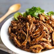Honey Glazed Crockpot Chicken Adobo - simple pantry ingredients, hardly any hands-on time, 200 calories. | https://smart-slim.today